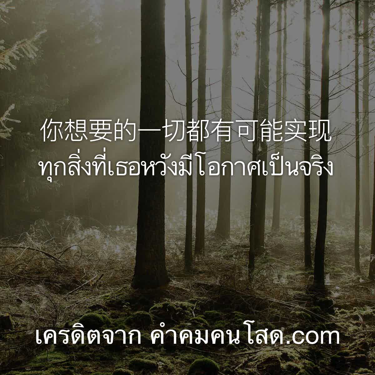 คำคมภาษาจีน